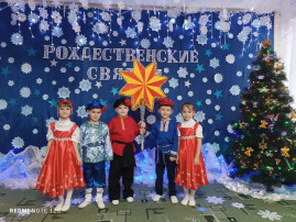 Рождественские святки в нашем саду Рождественские святки в нашем саду.